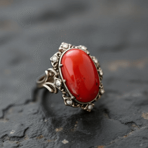 Red Coral stone