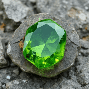 Dark green Peridot