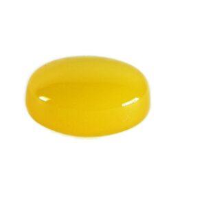 Yellow Aqeeq stone